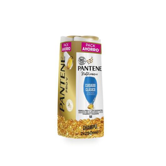 CHAMPU PANTENE DUPLO 2X225 ML CUIDADO CLASICO