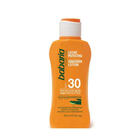 31817 LECHE SOLAR F30 ALOE 100 ML BABARIA