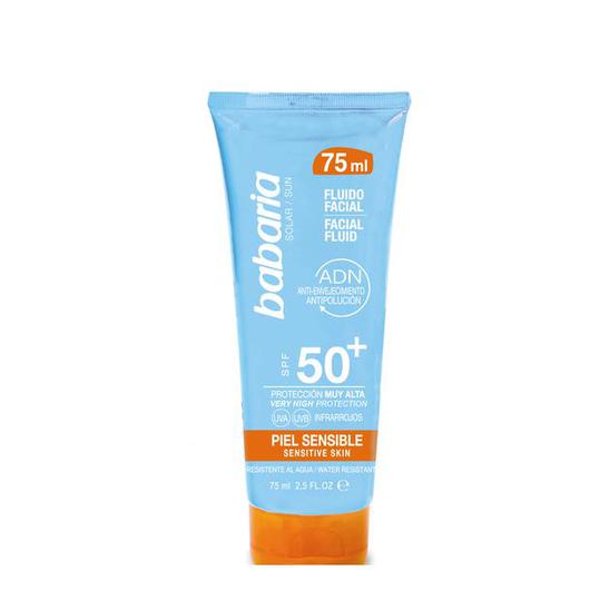 31961 FLUIDO FACIAL F50 SENSIBLES Y ATOPICA 75ML BABARIA