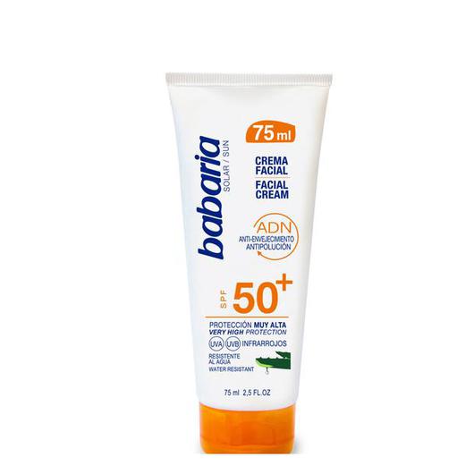 31802 BABARIA CREMA FACIAL SOLAR F50+ 75ML