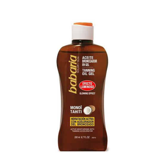 31943 ACEITE  BRONCEADOR GEL LUMINOSO 200ML BABARIA