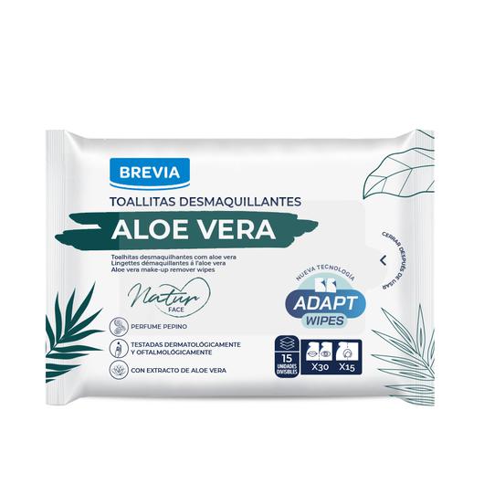 TOALLITA DESMAQUILLANTE 30/15U ALOE NATURFACE BREVIA