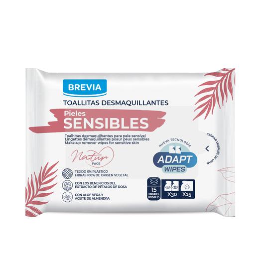 TOALLITA DESMAQUILLANTE 30/15U PIELES SENSIBLES NATURFACE