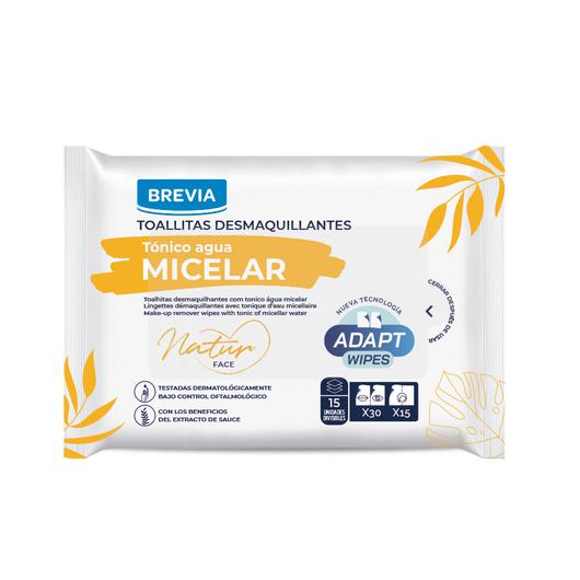 TOALLITA DESMAQUILLANTE 30/15U AGUA MICELAR NATURFACE