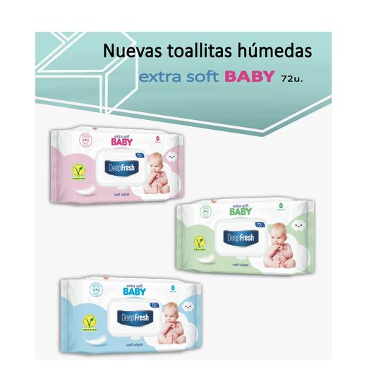 TOALLITA INFANTIL DEEP FRESH 72U EXTRA SOFT 52306