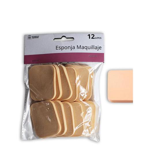 ESPONJA MAQUILLAJE 12U 5,5X4CM A7678