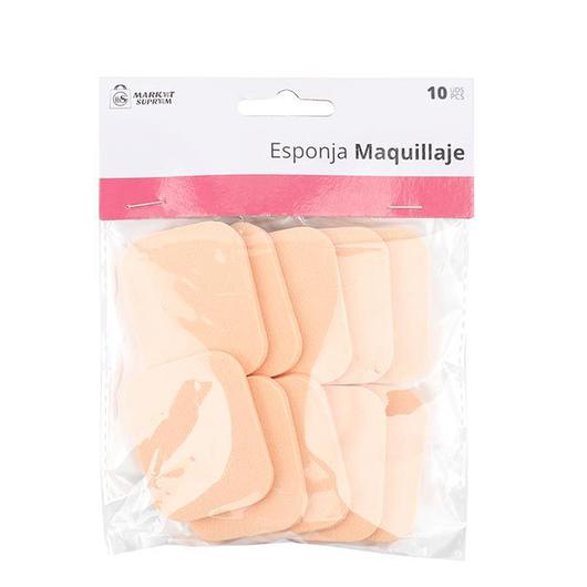 ESPONJA MAQUILLAJE 10U RECTANGULAR A9951