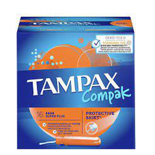 TAMPAX COMPAK 16U SUPERPLUS 54500041