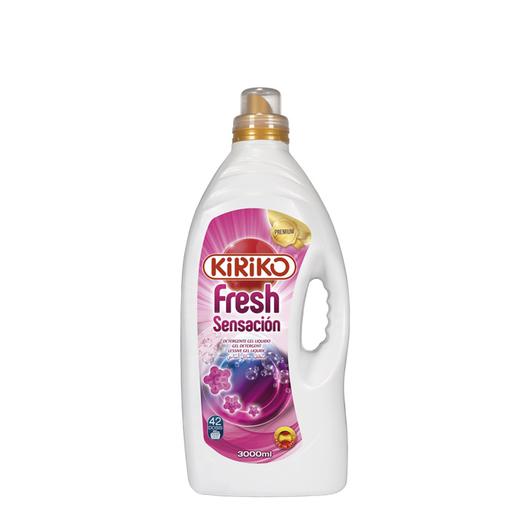 DETERGENTE LIQUIDO KIRIKO 3 L FRESH SENSACION PREMIUM 61910