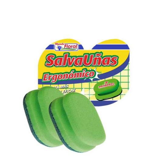 ESTROPAJO SALVAUÑAS 2U ERGONOMICO K40007