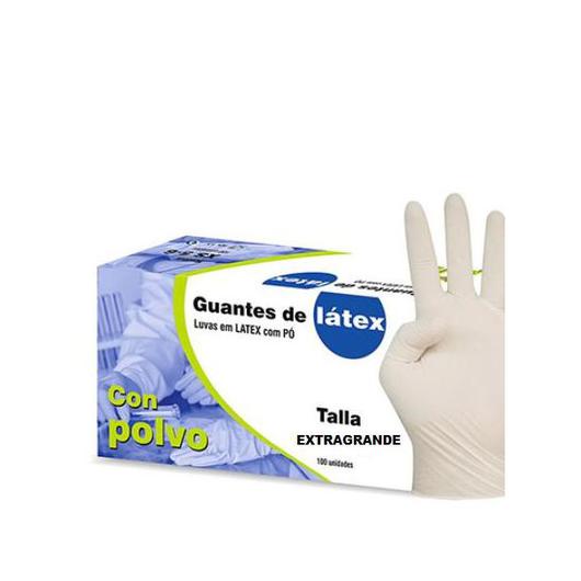 GUANTE LATEX 100U 9-10 EXTRAGRANDE