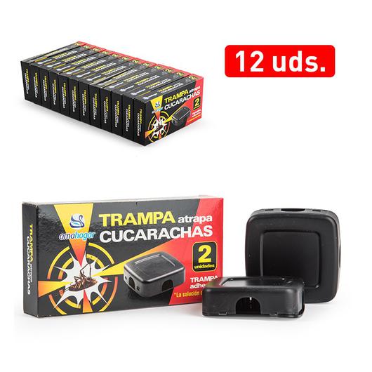 TRAMPA CONTRA CUCARACHAS ADHESIVA 01676