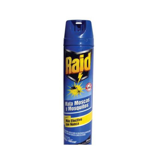 INSECTICIDA RAID 600 ML MOSCAS Y MOSQUITOS