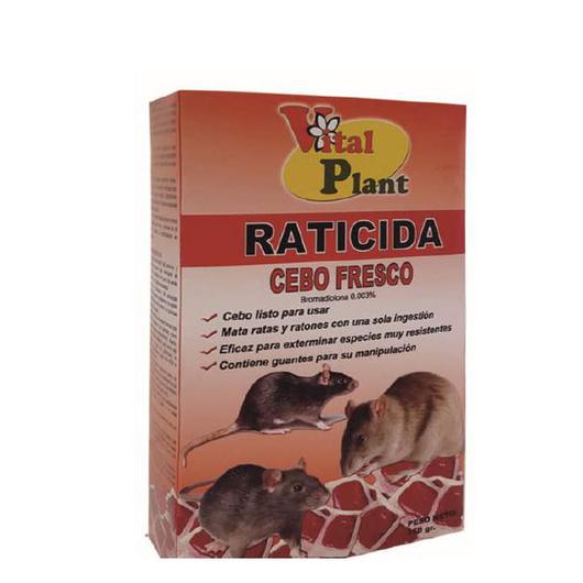RATICIDA CEBO FRESCO VITAL PLANT 150 GR