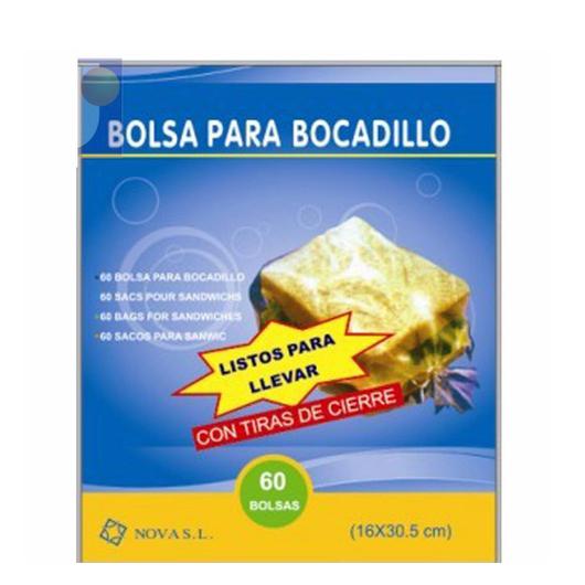 BOLSA BOCADILLO  60UDS. 16X30.5 18246