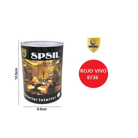 PINTURA LATA SPSIL 125 ML ROJO VIVO 8736