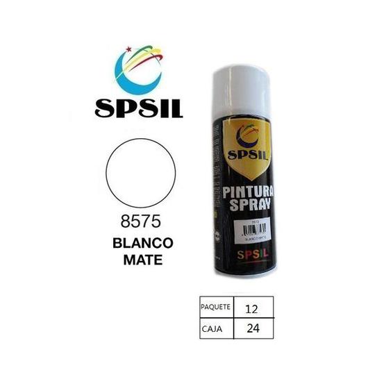 PINTURA SPRAY 400 ML SPSIL BLANCO MATE 8575