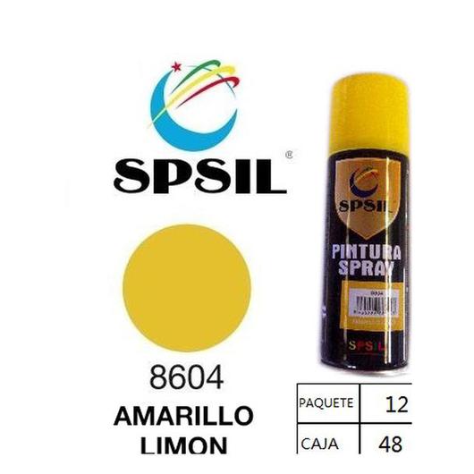 PINTURA SPRAY 200 ML SPSIL AMARILLO LIMON 8604