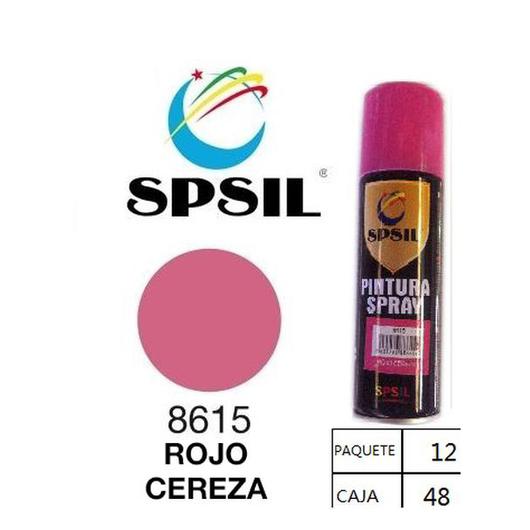 PINTURA SPRAY 200 ML SPSIL ROJO CEREZA 8615