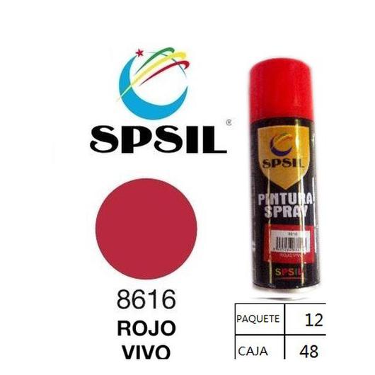 PINTURA SPRAY 200 ML SPSIL ROJO VIVO 8616