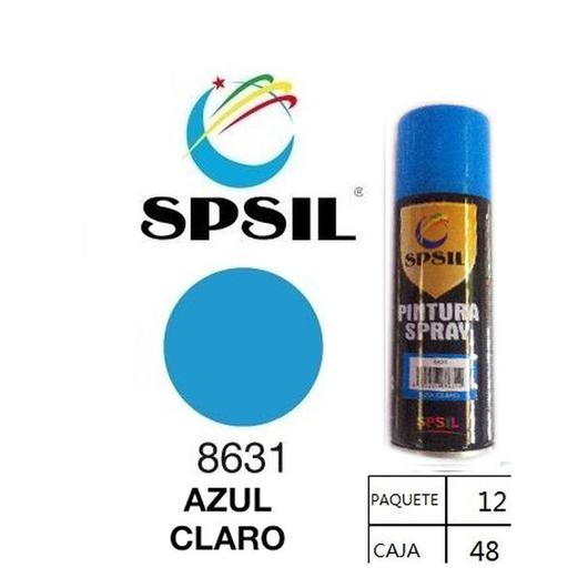 PINTURA SPRAY 200 ML SPSIL AZUL CLARO 8631
