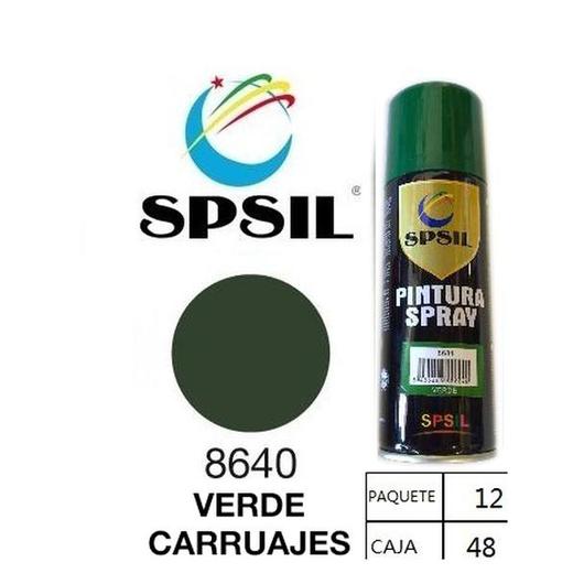 PINTURA SPRAY 200 ML SPSIL VERDE CARRUAJES 8640