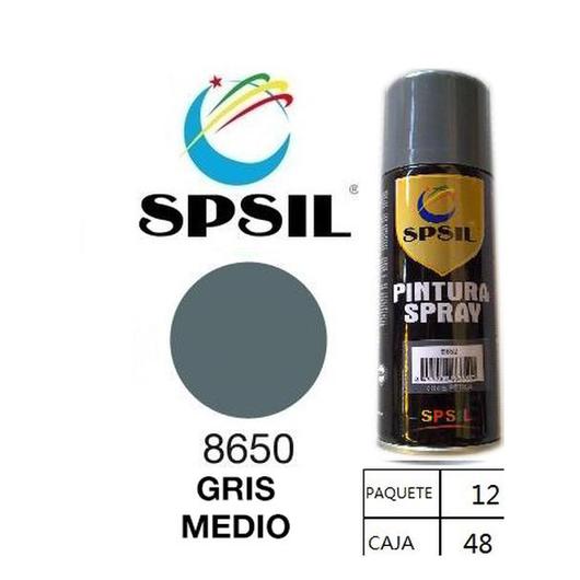 PINTURA SPRAY 200 ML SPSIL GRIS MEDIO 8650