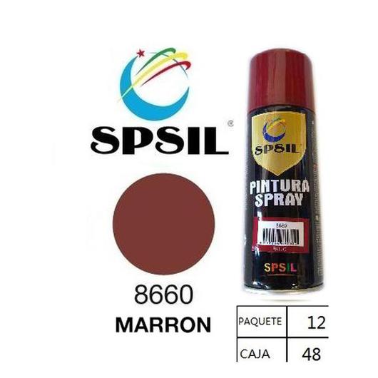 PINTURA SPRAY 200 ML SPSIL MARRON 8660