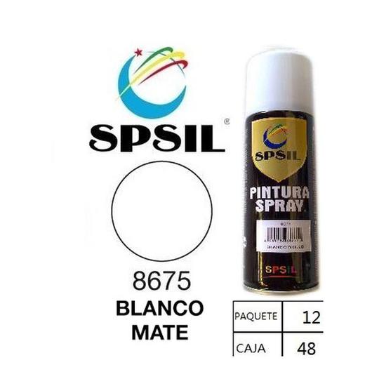 PINTURA SPRAY 200 ML SPSIL BLANCO MATE 8675