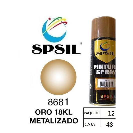 PINTURA SPRAY 200 ML SPSIL ORO MEDIO 8681