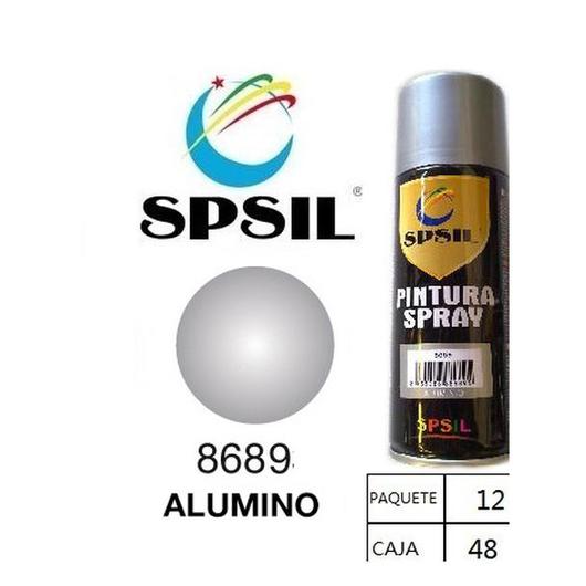 PINTURA SPRAY 200 ML SPSIL ALUMINIO 8689