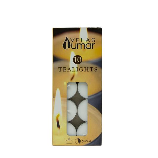 VELA DE TE 10 UDS 4,5 HORAS ESTUCHE 410610