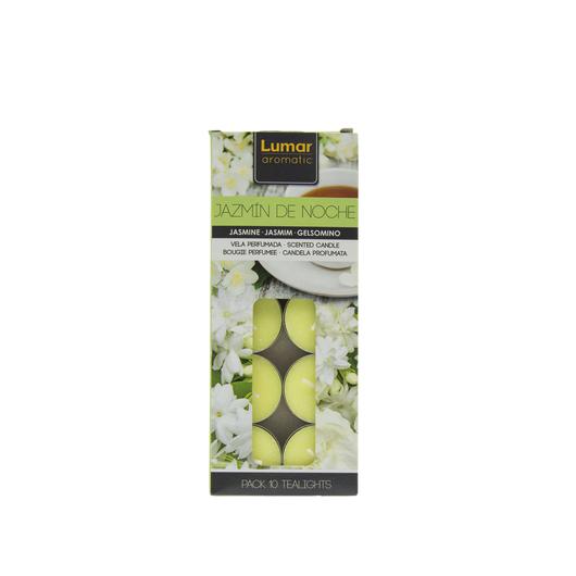 ESTUCHE 10 TEALIGHTS PERF. JAZMIN 421110