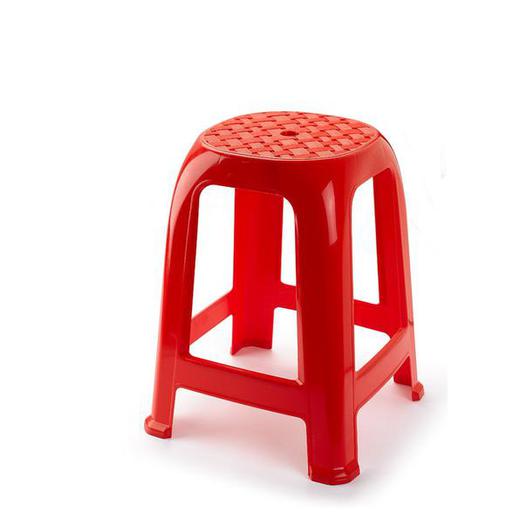 TABURETE PLASTICO ROJO 11618.07