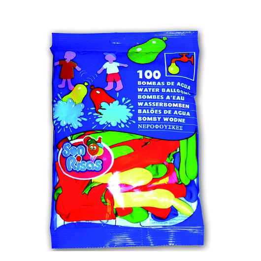 GLOBOS DE AGUA BOLSA 100 UDS. 9CM 111