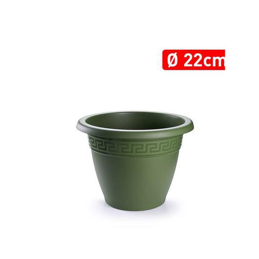 MACETA 22 CM VERDE JARDIN 1195449