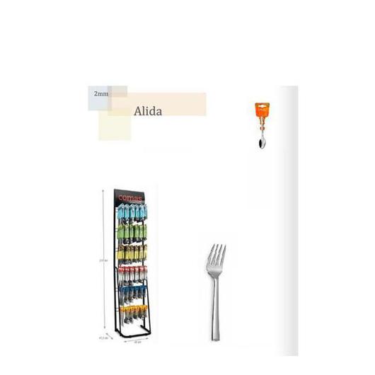 TENEDOR LUNCH ALIDA 6U CORB  1889