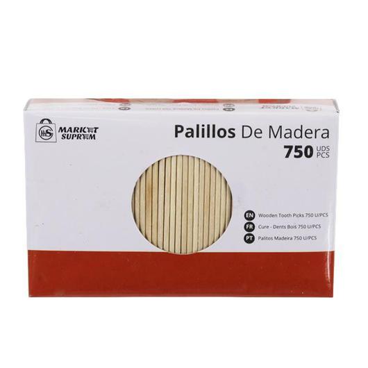 PALILLOS MADERA CAJA 750UDS A8679
