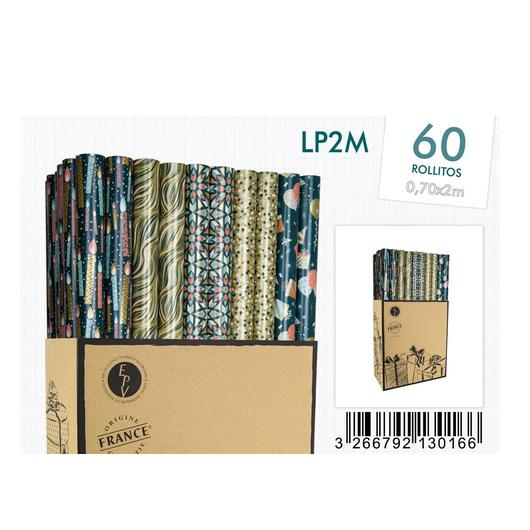 PAPEL REGALO DECOR LUXE 4027   LP2M