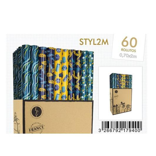 PAPEL REGALO DECOR STYL 4016  STYL2M